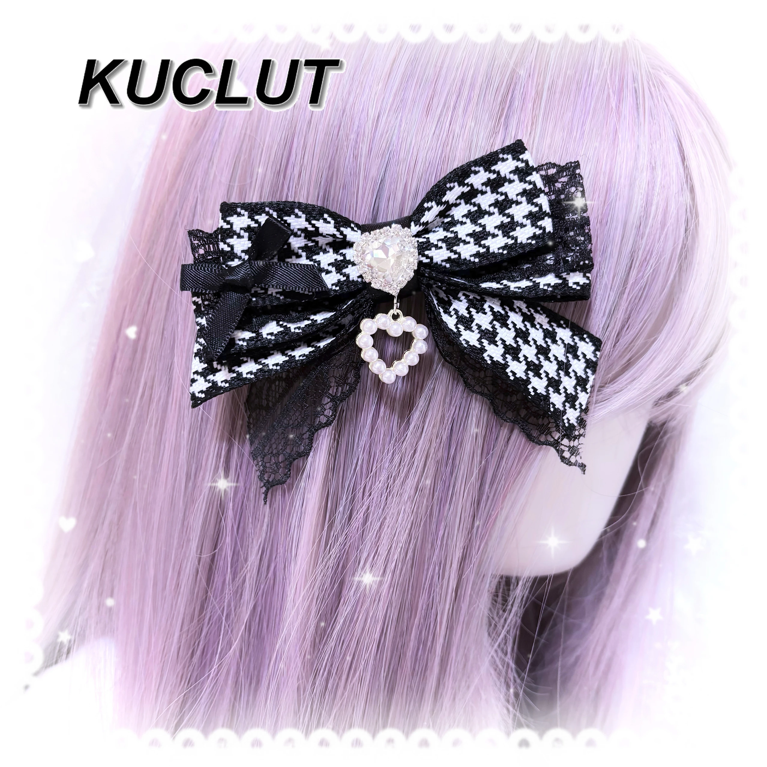 

Sweet Hairclips with Rhinestones Mass-Produced Handmade Hair Accessories Bowknot New Headwear Fashion Women's Accessories