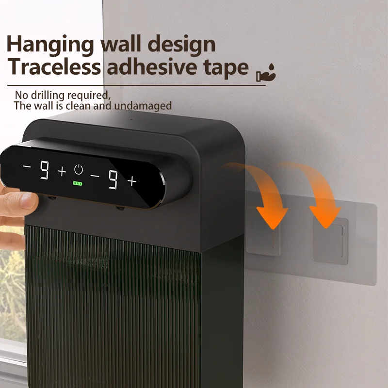 HOMEFISH 400ml+400ml USB-Aufladbarer Berührungsloser Doppelseifenspender, Wandmontiert für Küche & Bad – Detail 7