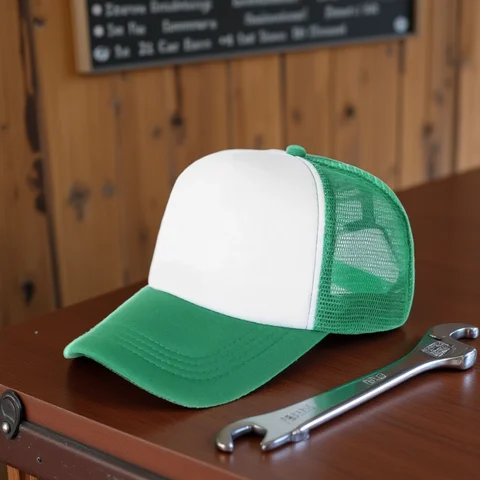 Customize Printing Logo Advertising Trucker Cap Unisex Heat Transfer Logo Mesh Caps Summer Adjustable Foam Trucker Hat Dad Hat