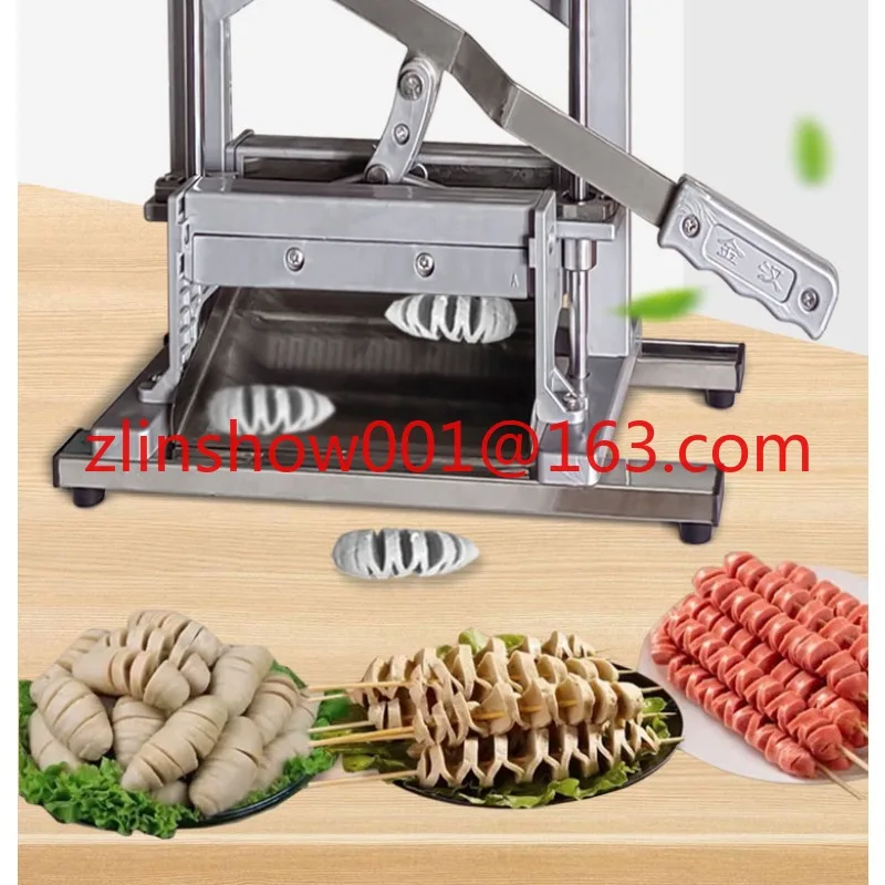 

Grilled Gluten Cut Flower Manual Gluten Cutting Machine Cutting Machine Hand Pressure Knife Gluten Cut Flower Machine