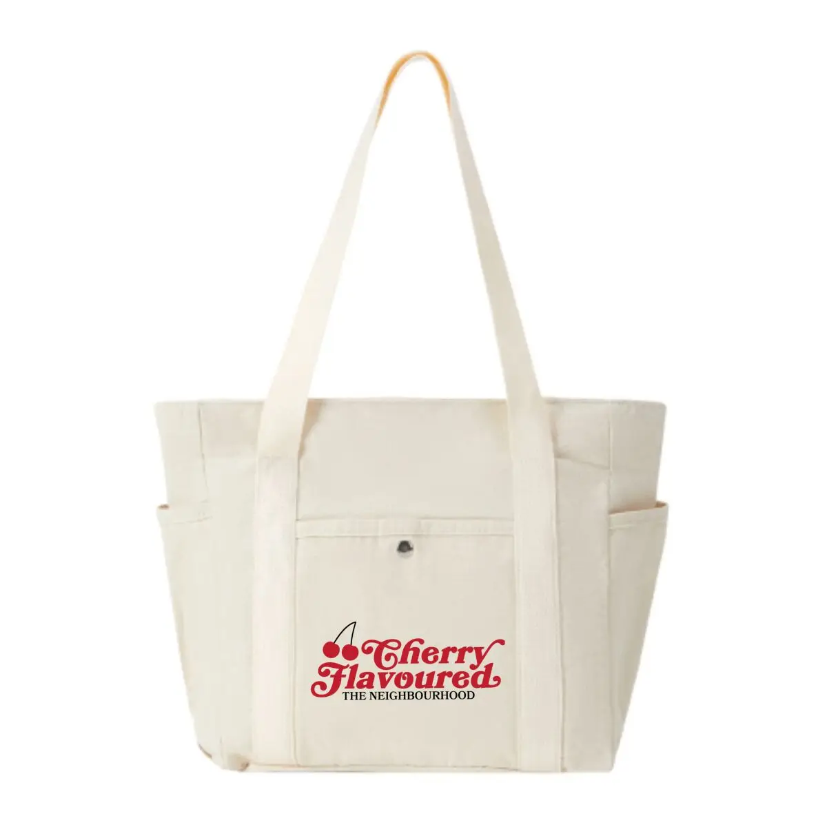 

Cherry Flavour Sweet Women Canvas Shoulder Bag Fashion Simple Design Tote Bag