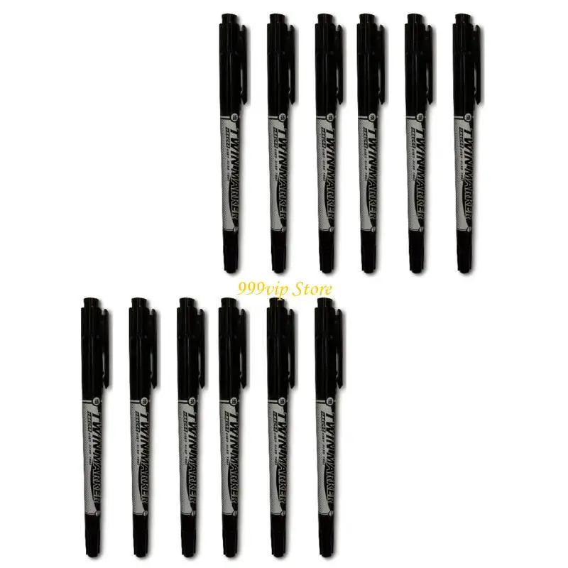 

C90C Coloring Hand Lettering Classroom Marker Pen, Fine and Brush Point Art Marker