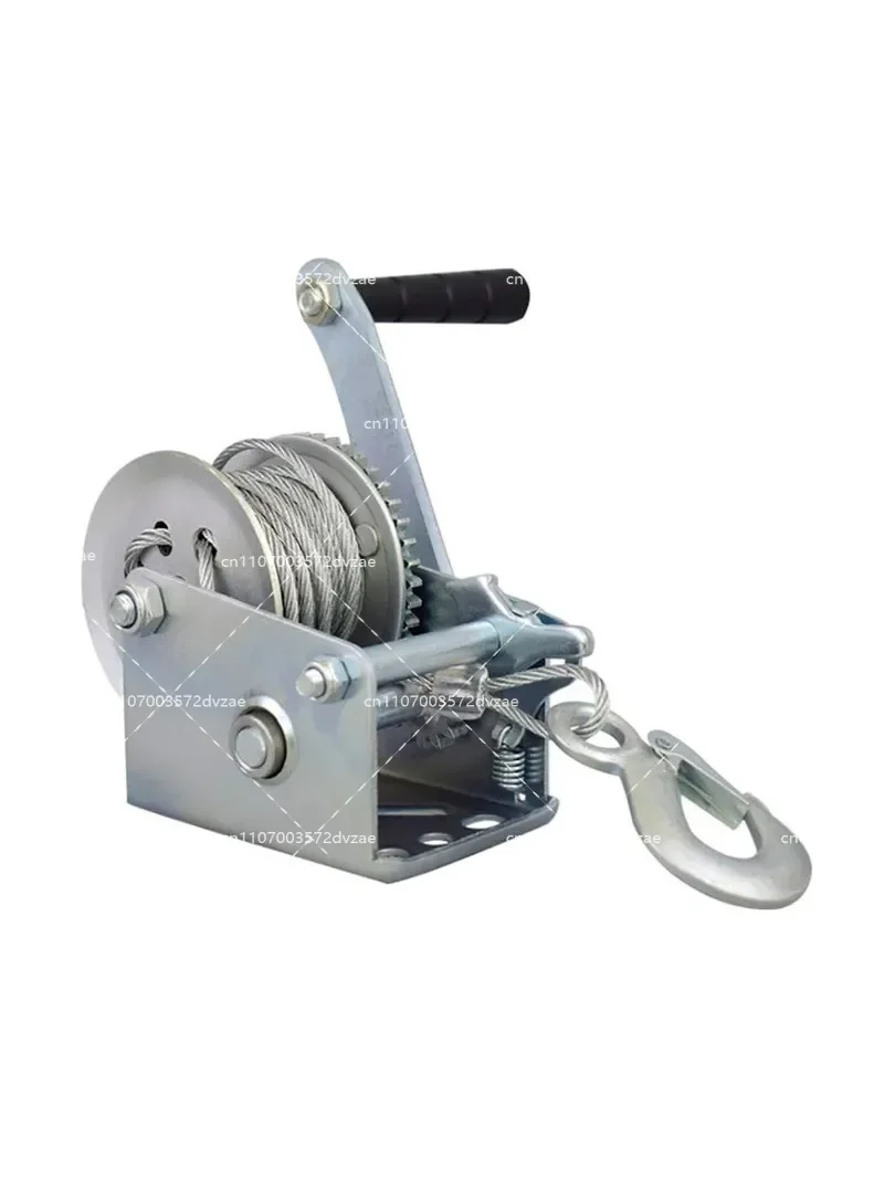 Manual Hand Winch 600-3000 Pounds Capacity Wire Rope Traction Hoisting Winch with Complete Specifications for Lifting And Pullin