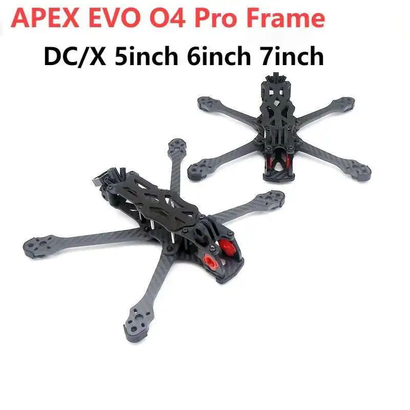 APEX EVO Frame DC/X 5inch 6inch 7inch Frame For DJI O4 Pro RC Racing Quadcopter CADDX Vista Polar Nebula Pro RunCam Link