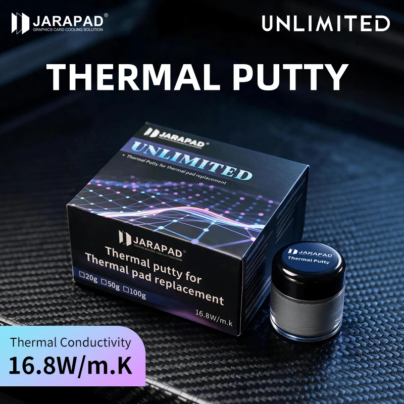 JARAPAD UNLIMITED Thermal Putty For VGA GPU IC Processor Rapid Cooling Thermal Pad/Heat Blocking Putty High Performance