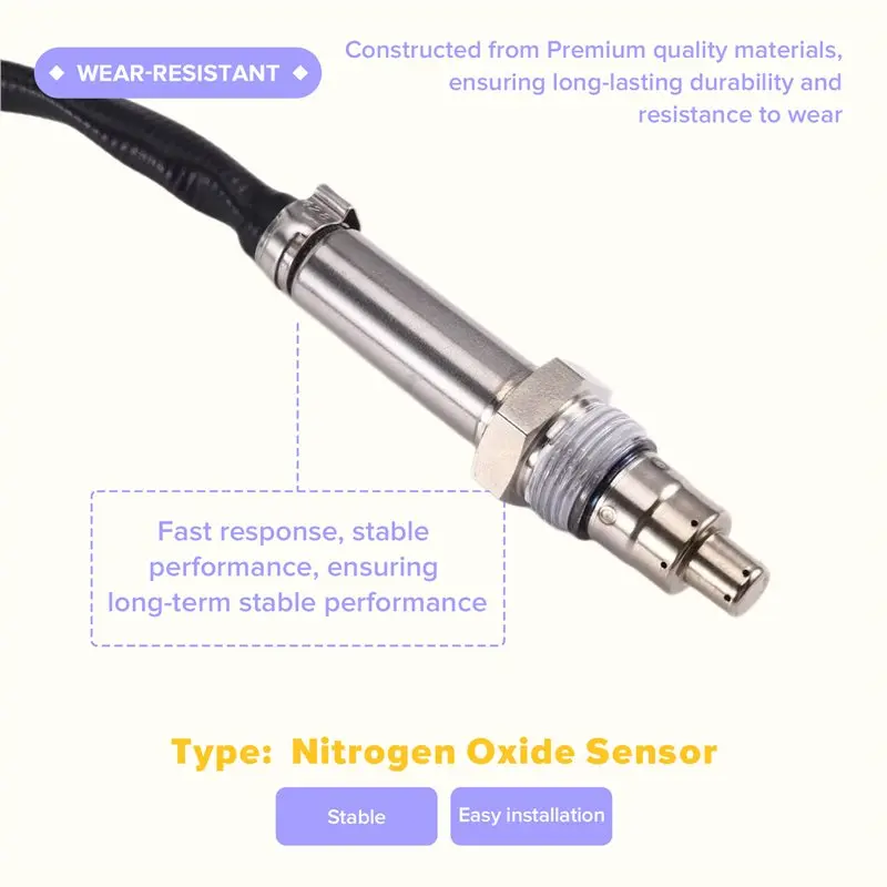 Sensor de Óxido de Nitrógeno (NOx) de 24 V para Cummins NB 1500 SNS506 HINO 5WK97103 A2C938430000 para Camiones Diésel