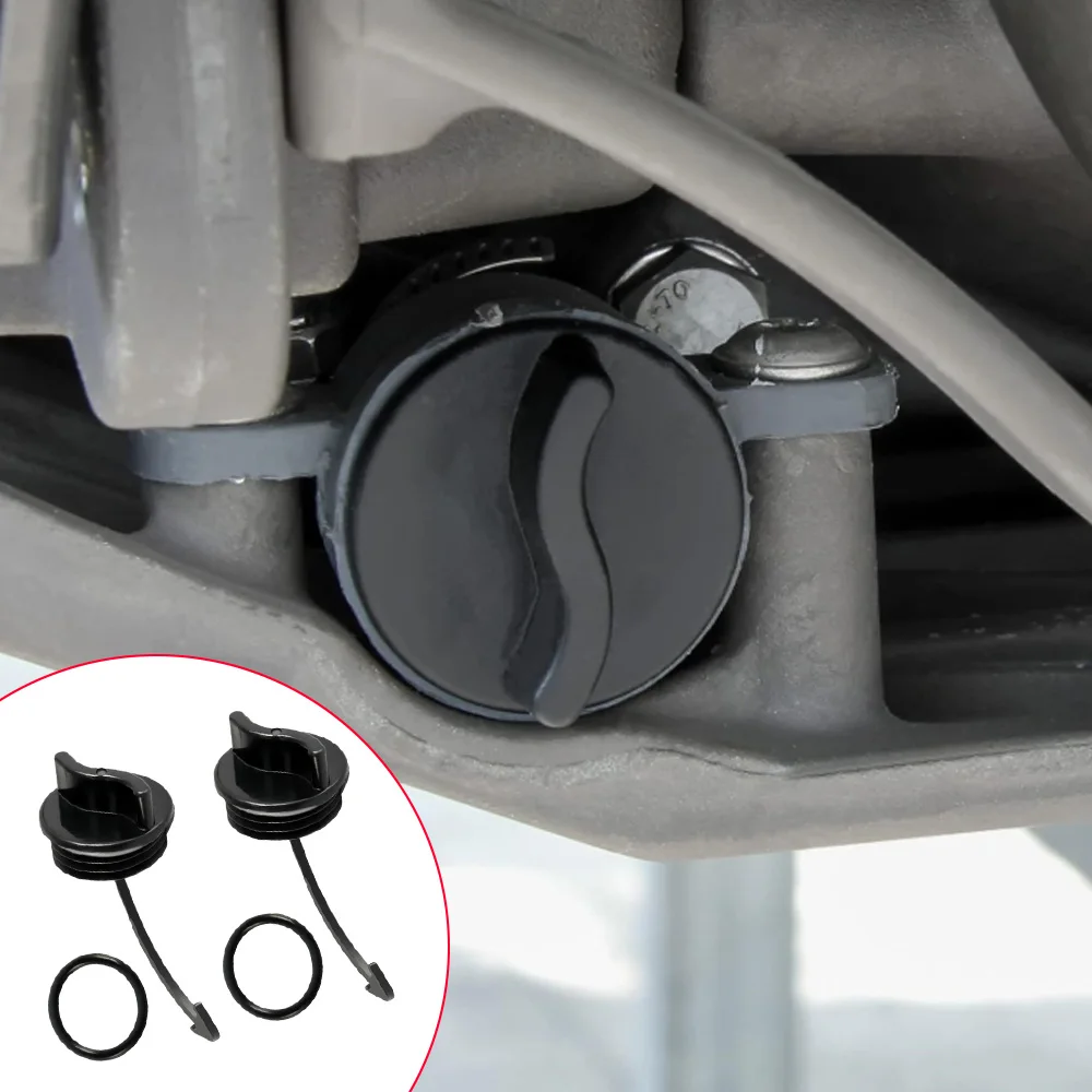 2pcs Drain Plug Cover Caps For Sea-Doo Model 130 LIMITED 155 SE 130 SE 155 Wake 155 GTR 215 GTS PRO 130 292001320 292002024