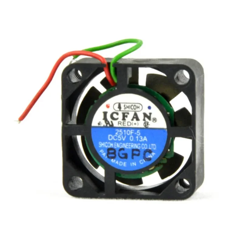Оригинальный кулер для процессора для ICFAN 2510F-5 5 в 0.13A 2,5 см охлаждающий вентилятор для ноутбука 25*25*10 мм Оригинальный кулер для процессора для ICFAN 2510F-5 5 в 0.13A 2,5 см охлаждающий вентилятор для ноутбука 25*25*10 мм
