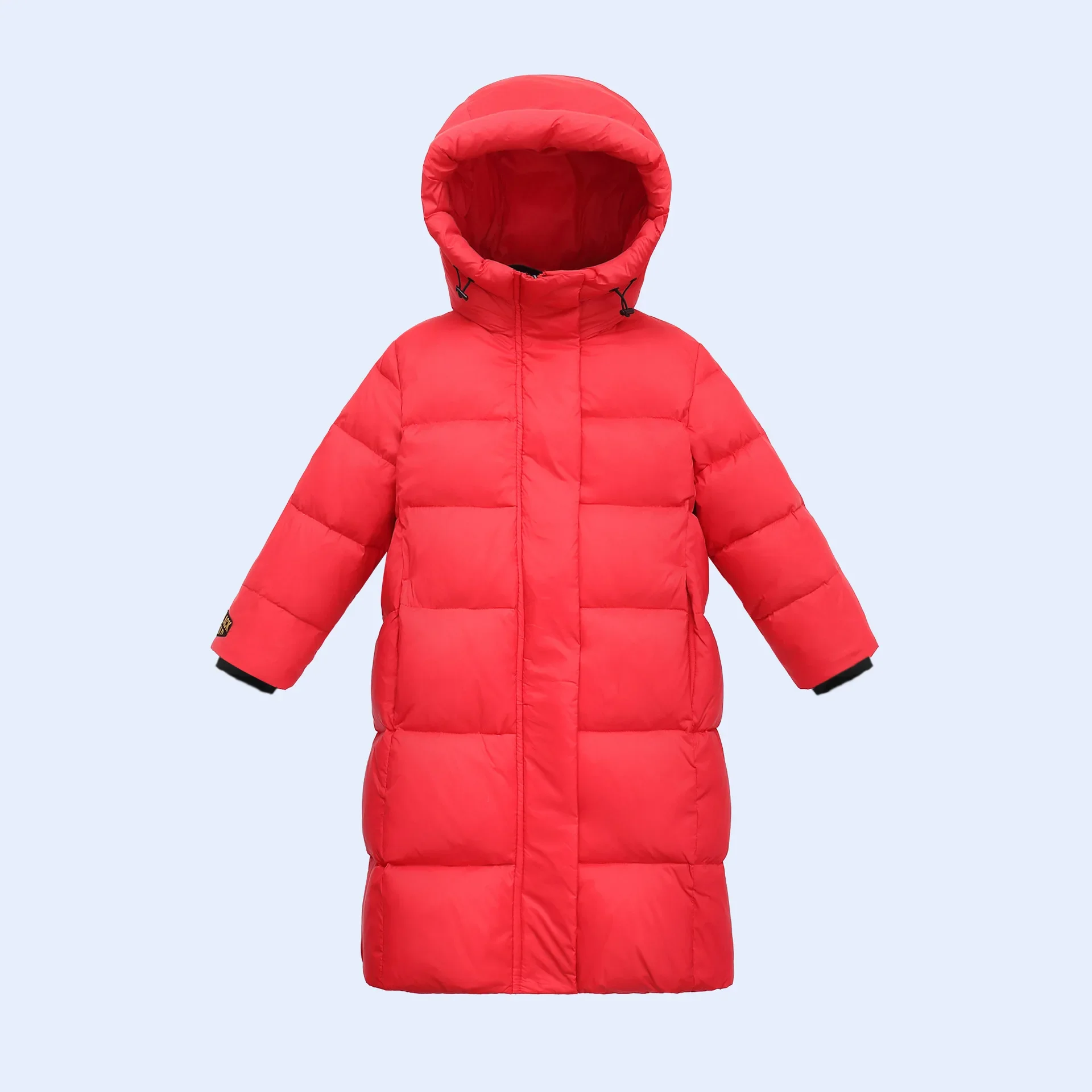 

New Black Gold 90 White Duck Down Down Jacket for Women in Winter, Extra Long, Over Knee, Northeast Thickened Extreme Cold Coat,