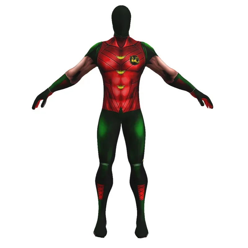 

Jason Todd Robin Jumpsuit New Bodysuit Cosplay Costumes Anime Character Halloween Costume Performance Clothing for Adult Kids hf