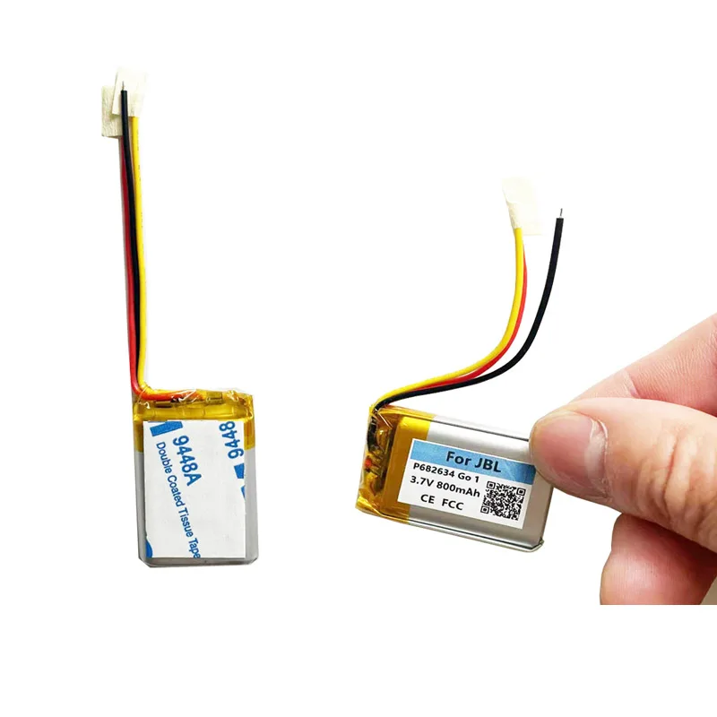 JBL Go 01 Go BLK FF JR POP 오디오 스테레오 스피커 용 800mAh L0728-LF GSP072035 P682634 배터리를 대체합니다.