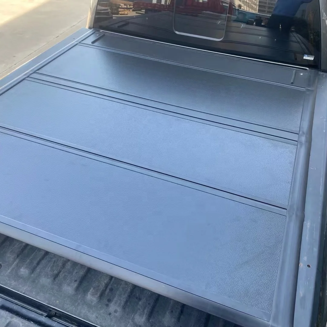 Customized High quality 5.5FT Roller lid Shutter Tonneau Cover Truck Bed For F150 2015-2022 4 Fold Water Proof