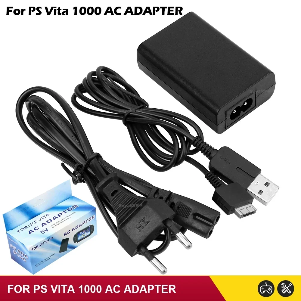 NUEVO Adaptador de Corriente de 5V para PS Vita 1000, Fuente de Alimentación para Consola de Juegos PS Vita PSV 1000, Cargador Adaptador de CA