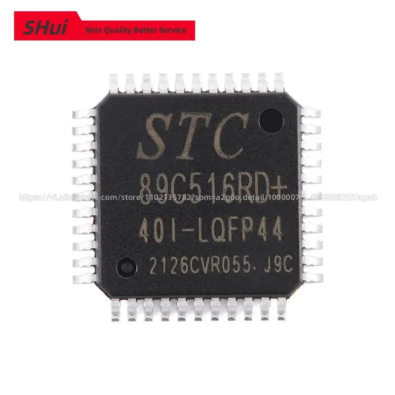 

New Original STC STC89C516RD STC89C516RD+40I-LQFP44 12T/6T 8051 Microprocessor Microcontroller MCU IC Chip