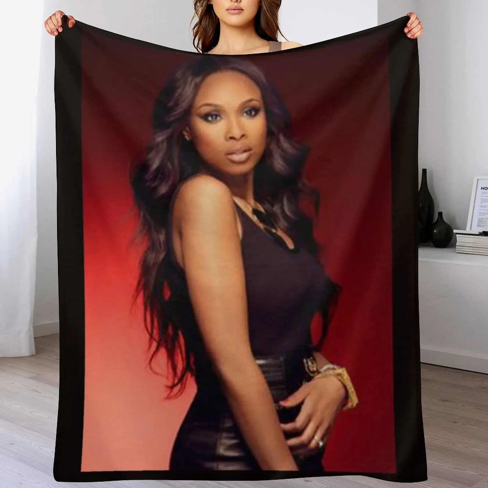 Album - Jennifer Hudson Throw Blanket Hair Plush Beautifuls Weighted Blankets