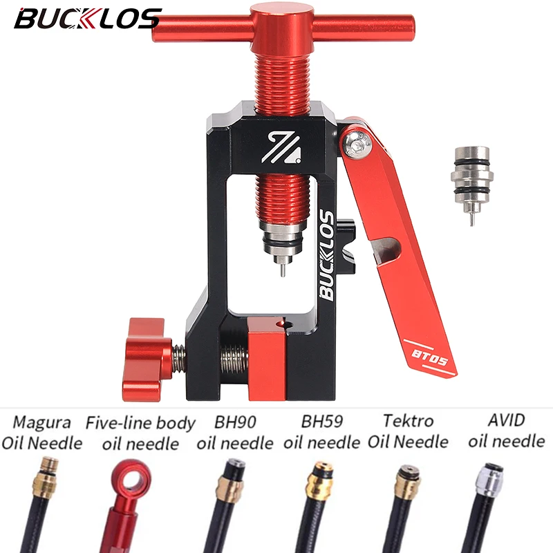 AliExpress BUCKLOS Bike Hydraulic Brake Oil Needle Tool for BH90/AVID/TEKTRO Bike Brake Cable Cutter Bicycle Hydraulic Oil Needle Insert