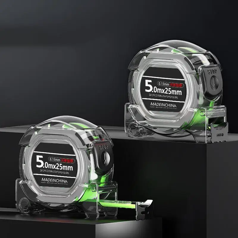 3/5/7/7.5/10 Meter Fluorescent Tape Measure Precision Thickened Scale Waterproof And Wear-Resistant Multipurpose Measuring Tool