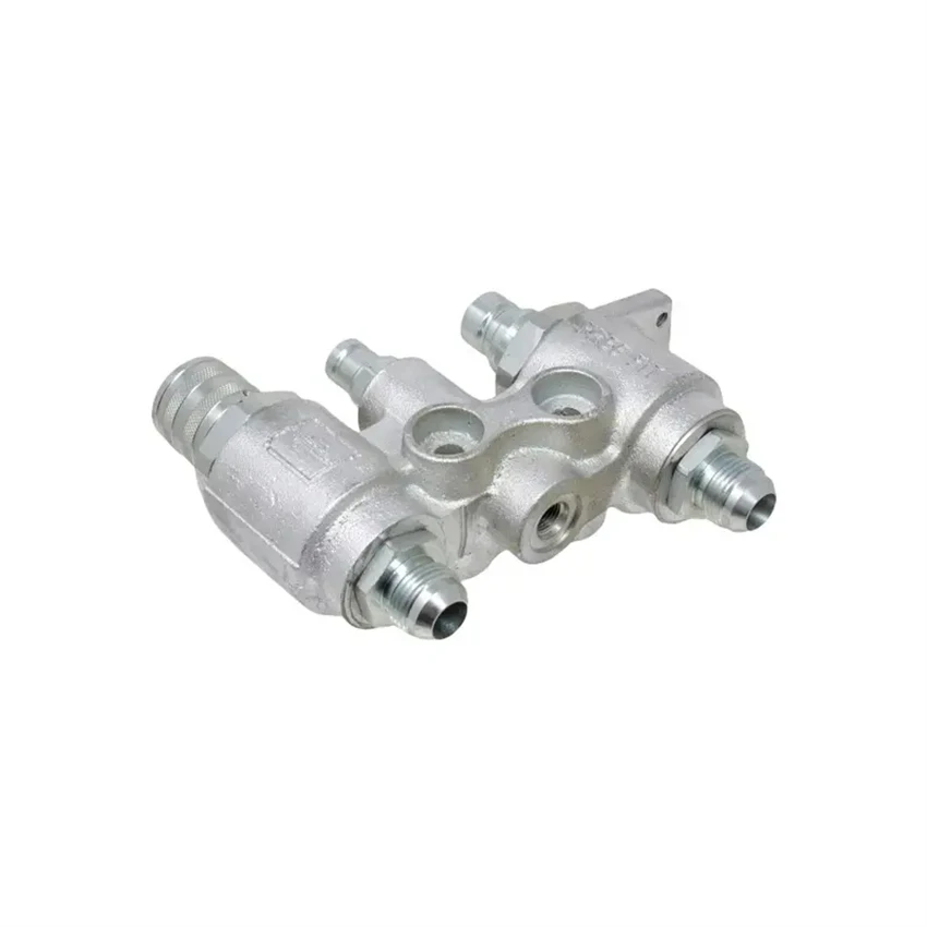 Compatible with Case Loader TR340 SV185 TV380 SV250 SV280 Hydraulic Coupler Assembly Block 48mm 7246783 6678076