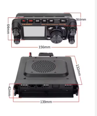 

Yaesu FTM-500DR FTM-510DR Vehicle Radio 50W C4FM/FM 144/430MHz Digital Transceiver Dual Band Digital Mobile Radio Walkie Talkie