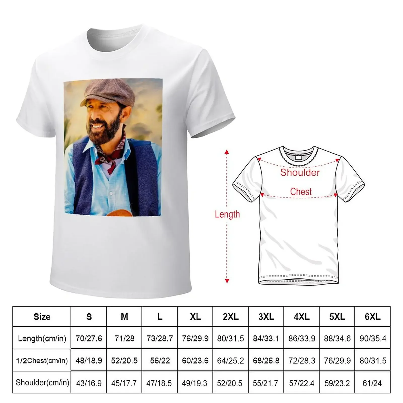 Poster Juan Luis Guerra singer Tshirt Juan Luis Guerra T-Shirt aesthetic clothes sweat blacks men workout shirt