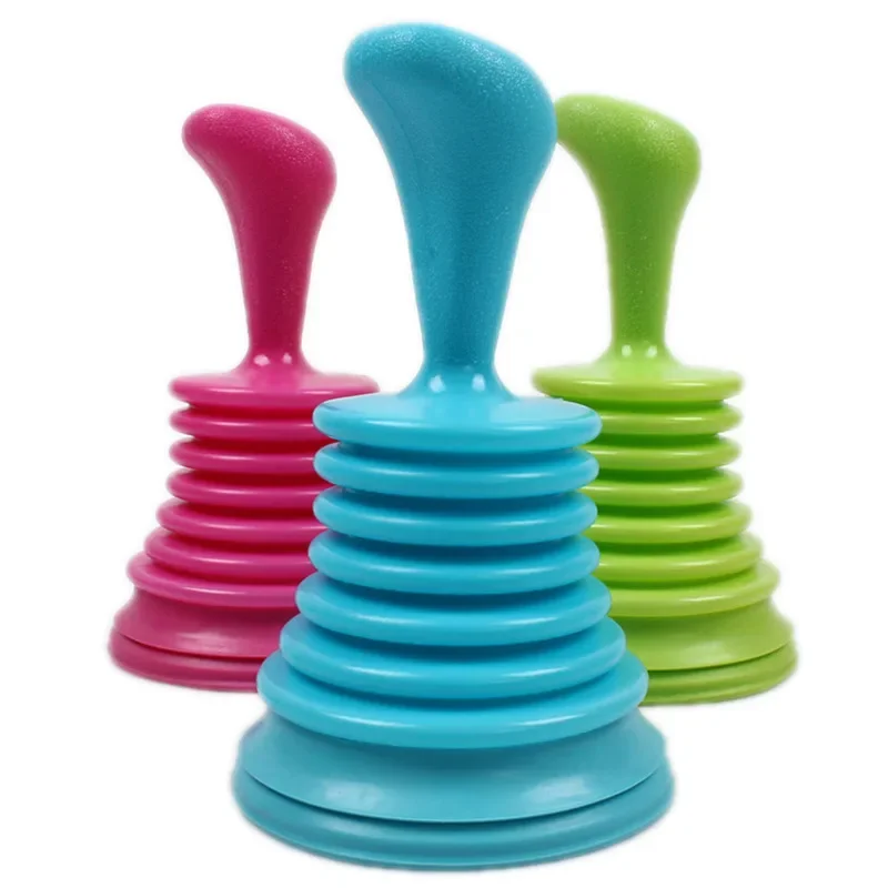 

Sink Pipeline Dredger Kitchen Toilet Drain Plungers Bath Sink Power Pipe Dredging Tool Suction Cup Plug Toilet Bathroom Tools