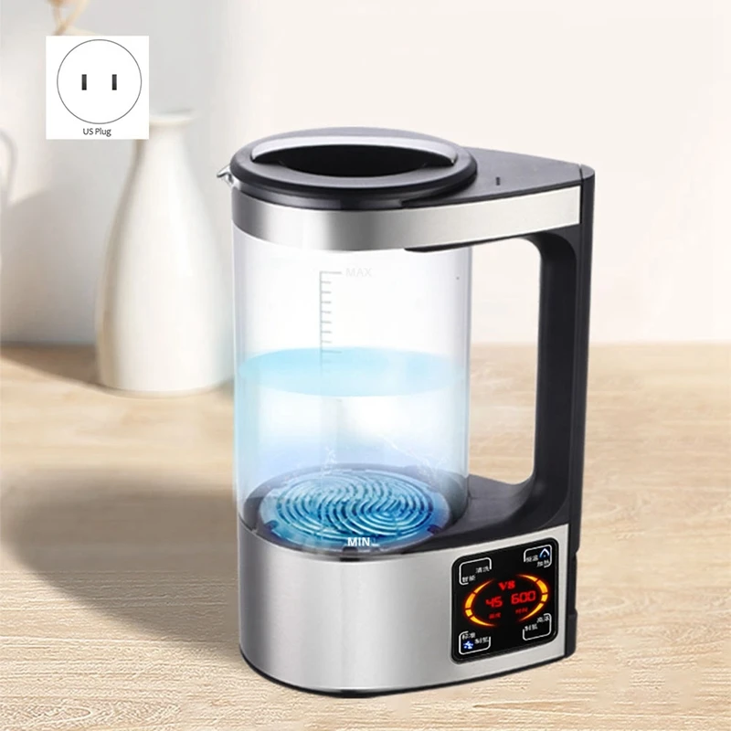 2L Rich Hydrogen Water Bottle Alkaline Water Ionizer Machine Water Filter Drink Hydrogen Water Generator Durable