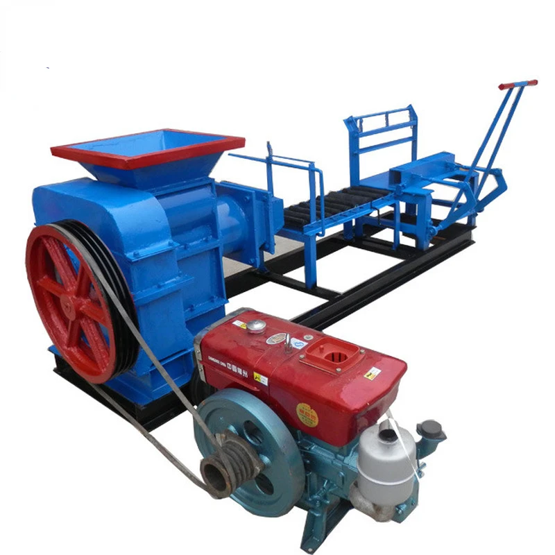 Clay Brick Making Machine for Sale,soil Brick Extruder,mud Brick Machine with Functions To Cut The Clay Strip Into Bricks