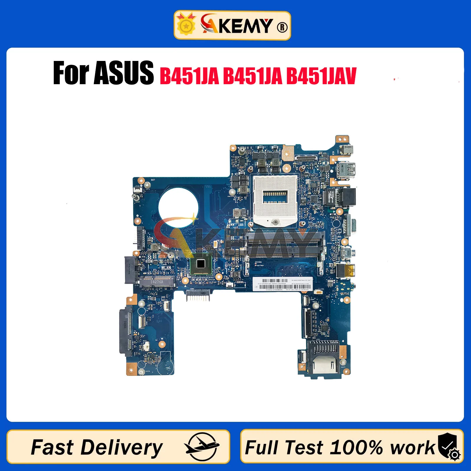 

B451JA Laptop Motherboard For ASUS ExpertBook B451J B451JA B451JAV Notebook Mainboard in stock 100% tests OK fast shipping