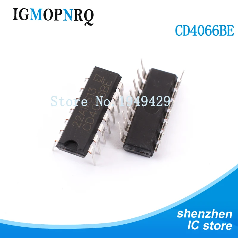 10 teile/los cd4066be 4066 cd4066 dip14 neu