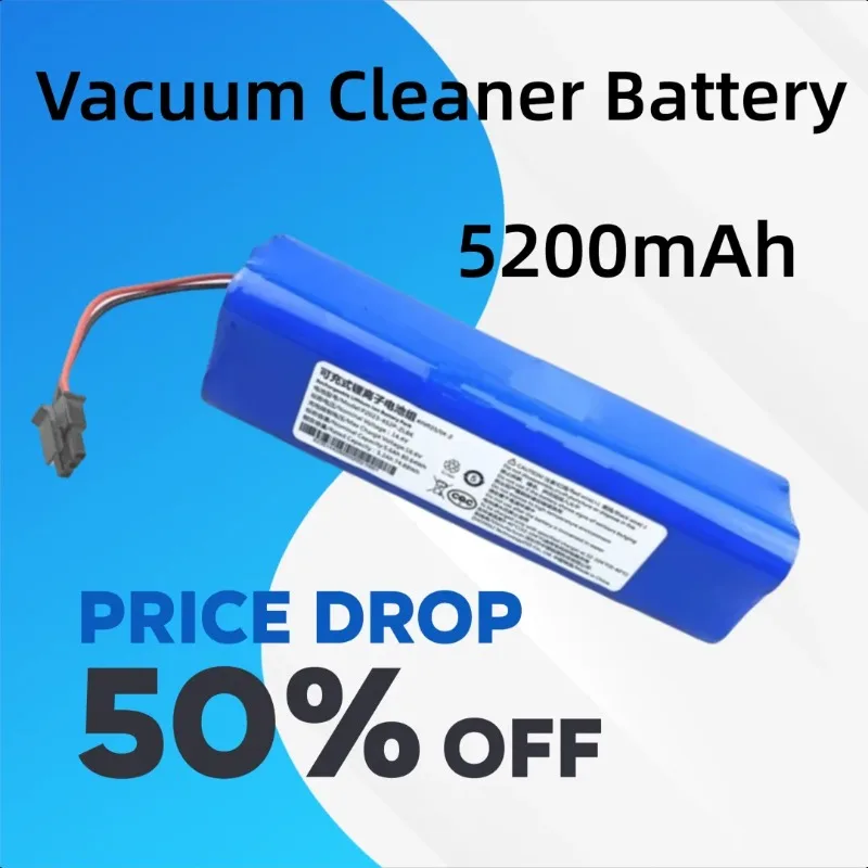 

14.4V 5200mAh for Eufy Robovac X8 Vacuum Cleaner Battery