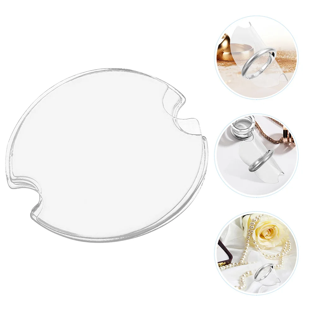 Jewelry Display Stand Mini Ring Hand-shaped Plastic Organizer Rack Tray Earring Cards for Selling Showcase Support Holder