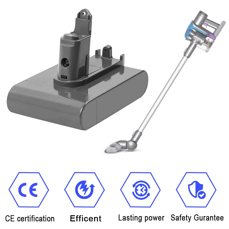 22.2V 3000mAh/5000mAh litowo-jonowy akumulator do Dyson DC31 DC34 DC35 DC45 DC44 typ zwierząt B 202932-06 965557-01 203389