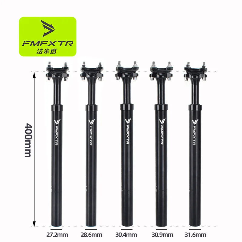 

Bicycle seat tube adjustable aluminum alloy CNC shock absorber seat tube rod 27.2/30.9/31.6 for cycling Bicycle Seat Post