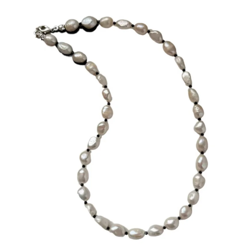 

Genuine Natural South Sea 12-14mm White Pearl Necklace 18"