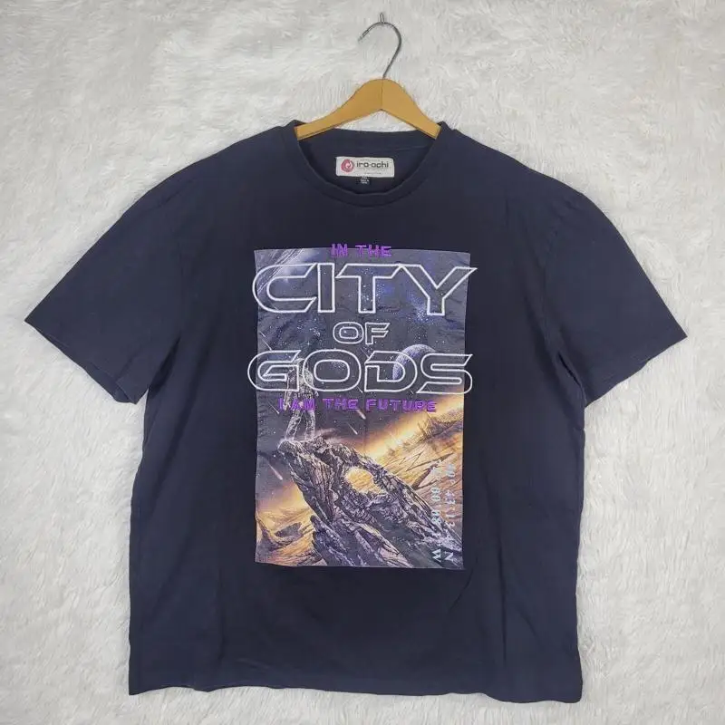 

Iro Ochi City Of Gods T Shirt Mens Xxl Black