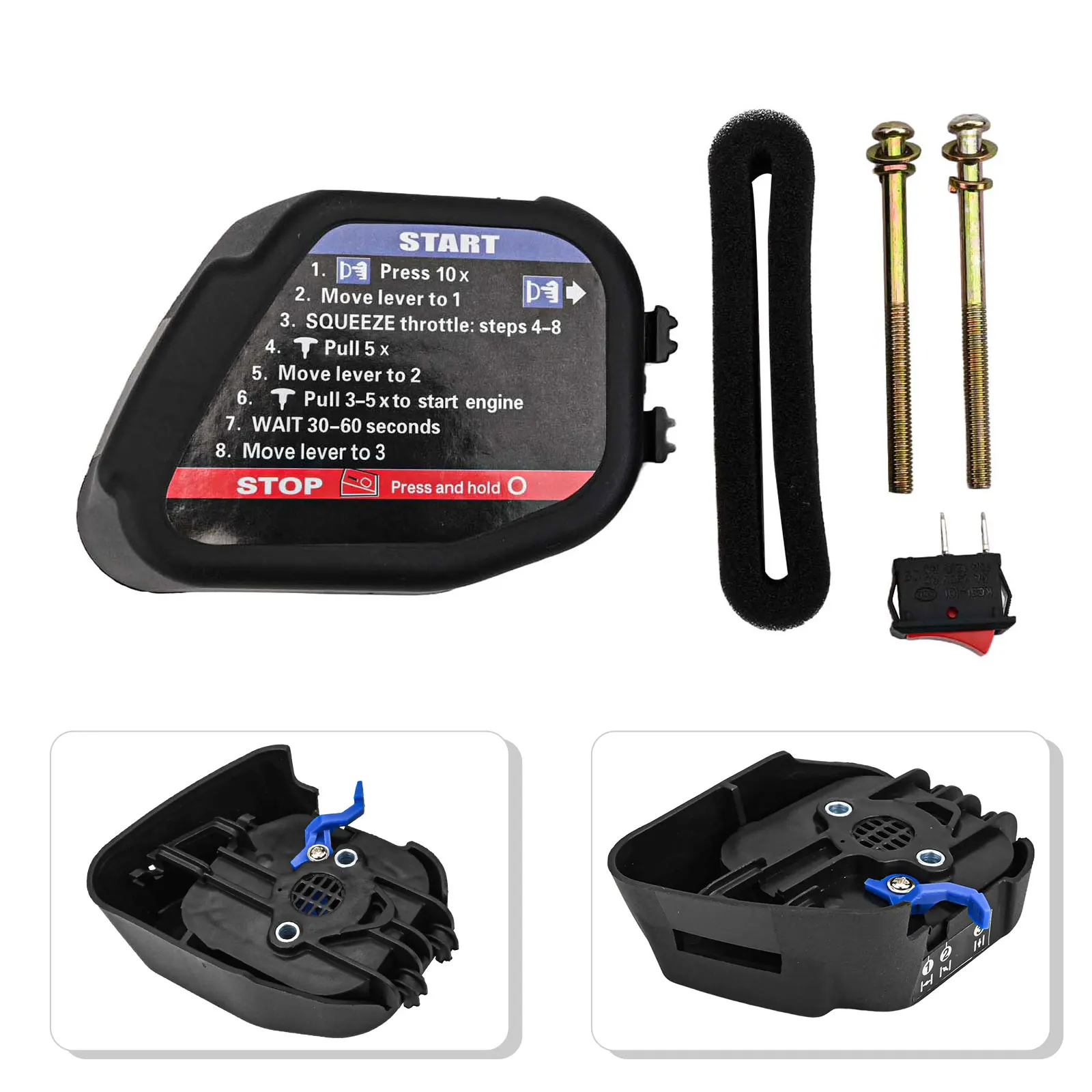 Robustly Built Air Filter Cover Assembly Compatible with a Range of Part Numbers to Support Diverse Equipment Needs