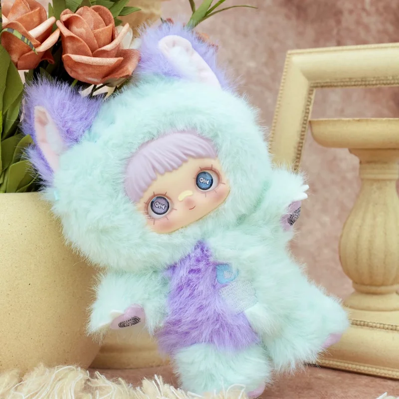 Echte Maymei 6 Stücke Schimmel Dunkler Wald Plüsch Anhänger Blind Box Flut Spielen Niedliche Vinyl Puppe Tasche Anhänger Dekorative Festival Geschenke