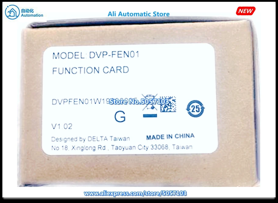 DVP-FEN01 MODBUS TCP IP Ethernet-Karte Neu