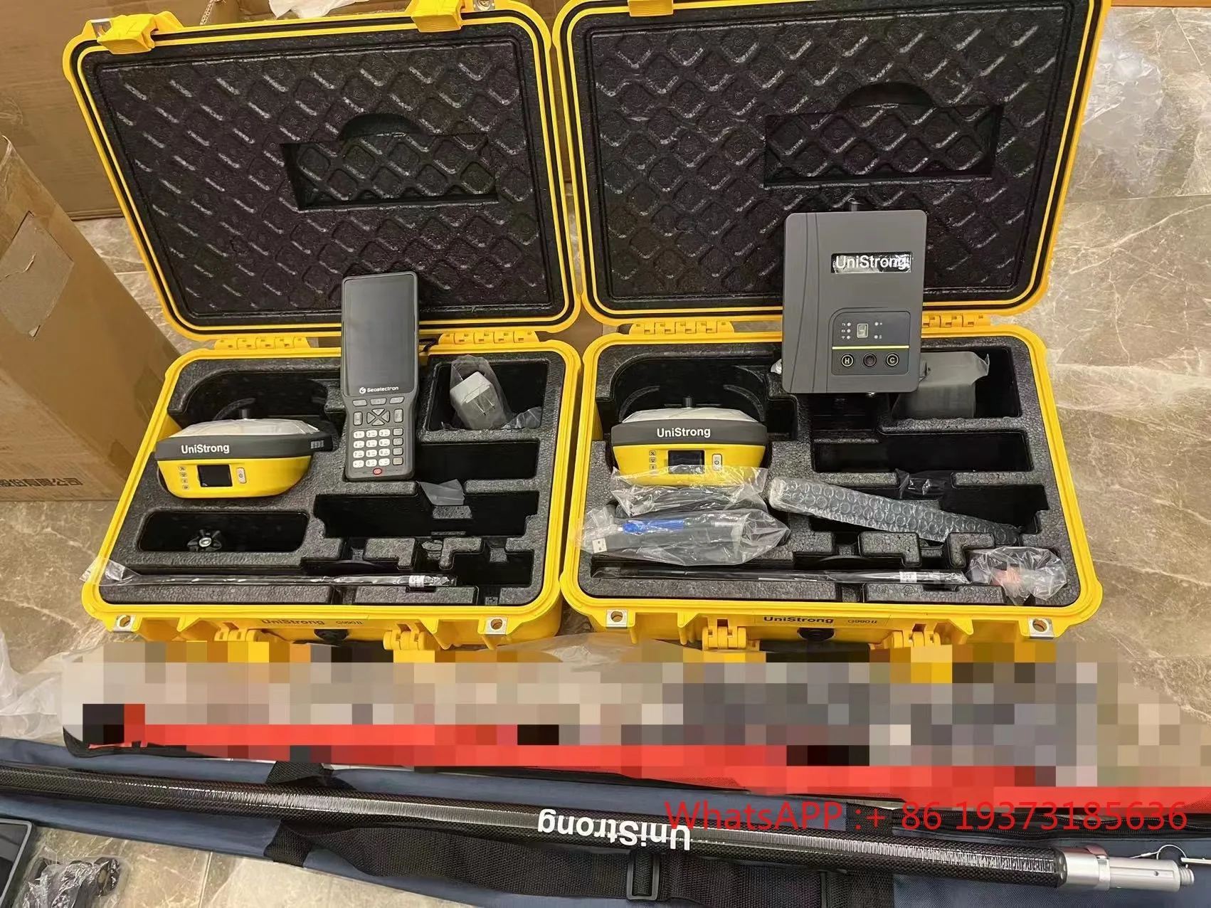 GNSS RTK Unistrong G990II /E-survey E800 GPS Measuring Test Instrument With Touch Screen and 7W Internal Radio