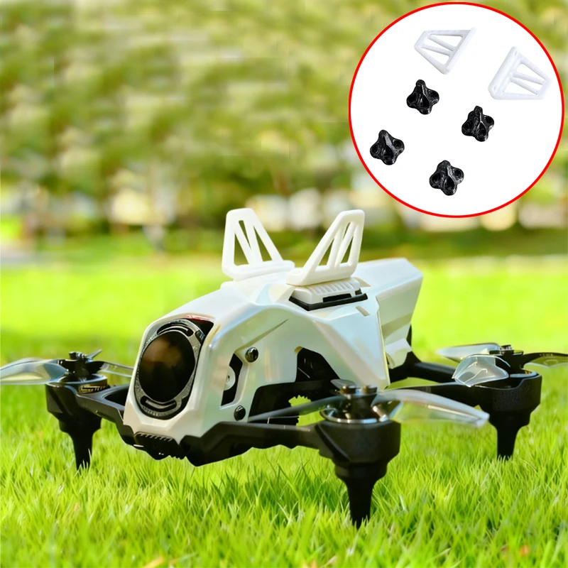 Landing Gear Tail Wing Wear-resistant Foot Pad 3D Printed Empennage Upgrades Accessory for SpeedyBee Mario Mini25 RC Drone
