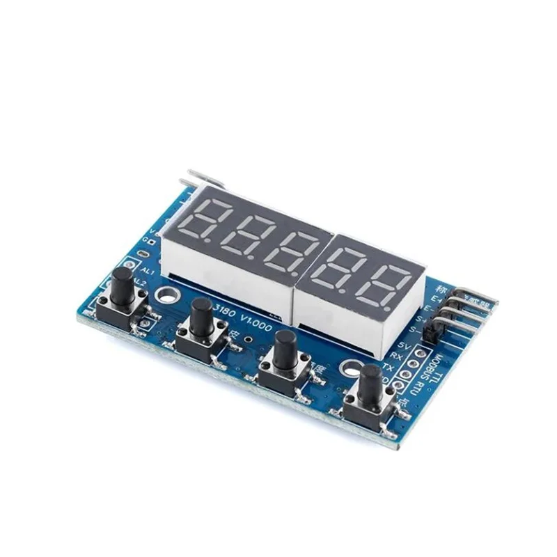 Load Cell Ad Gewicht Druksensor Module Hx710 Led Display 24 Bit Weging Instrument Elektronische Weegschaal Type-C Ttl Modbus Rtu