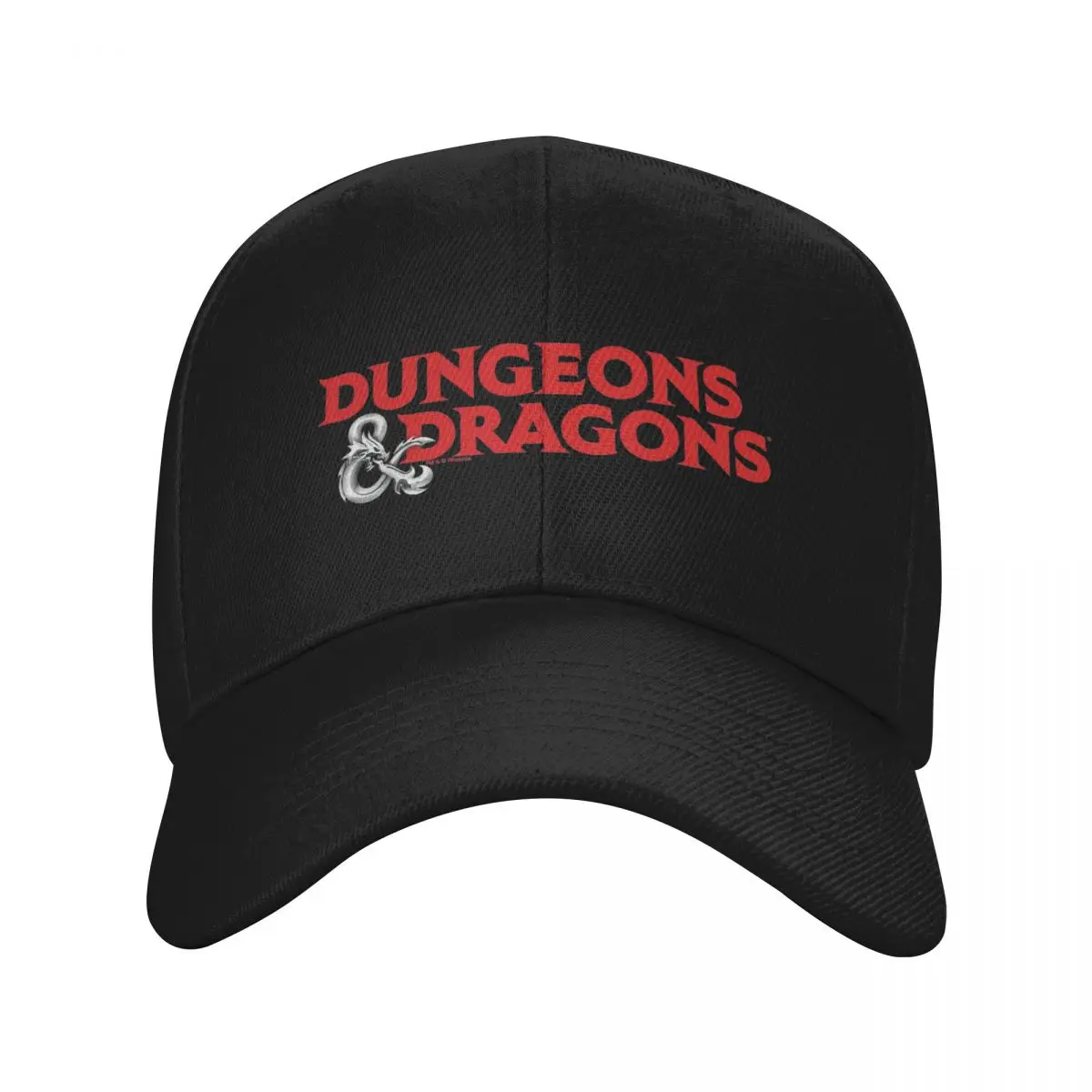 

Dungeons & Dragons Red Logo Baseball Cap Trucker Hat Icon Sun Cap Golf Caps For Women Men's