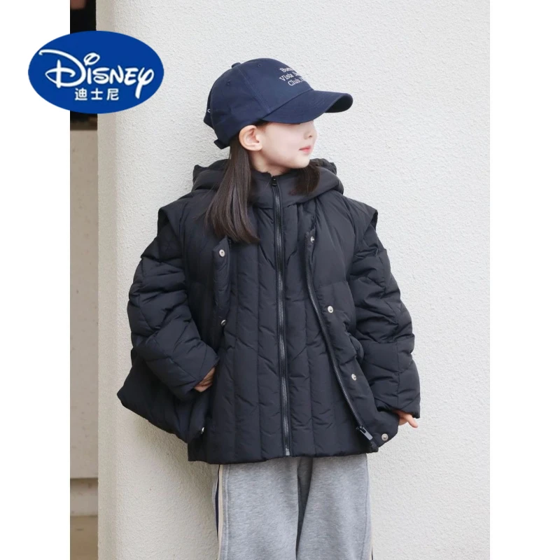 

Disney Kids 3-in-1 Puffer Jacket | 2-Piece Convertible Winter Coat with Quilted Liner for Boys & Girls