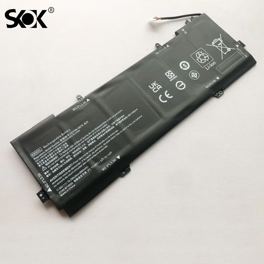 Imagem -04 - Bateria do Portátil Substituição para hp Series Kb06xl 11.55v 79.2wh 902499855 Spectre X360 15-bl0xx 15-bl1xx 15-bl112dx