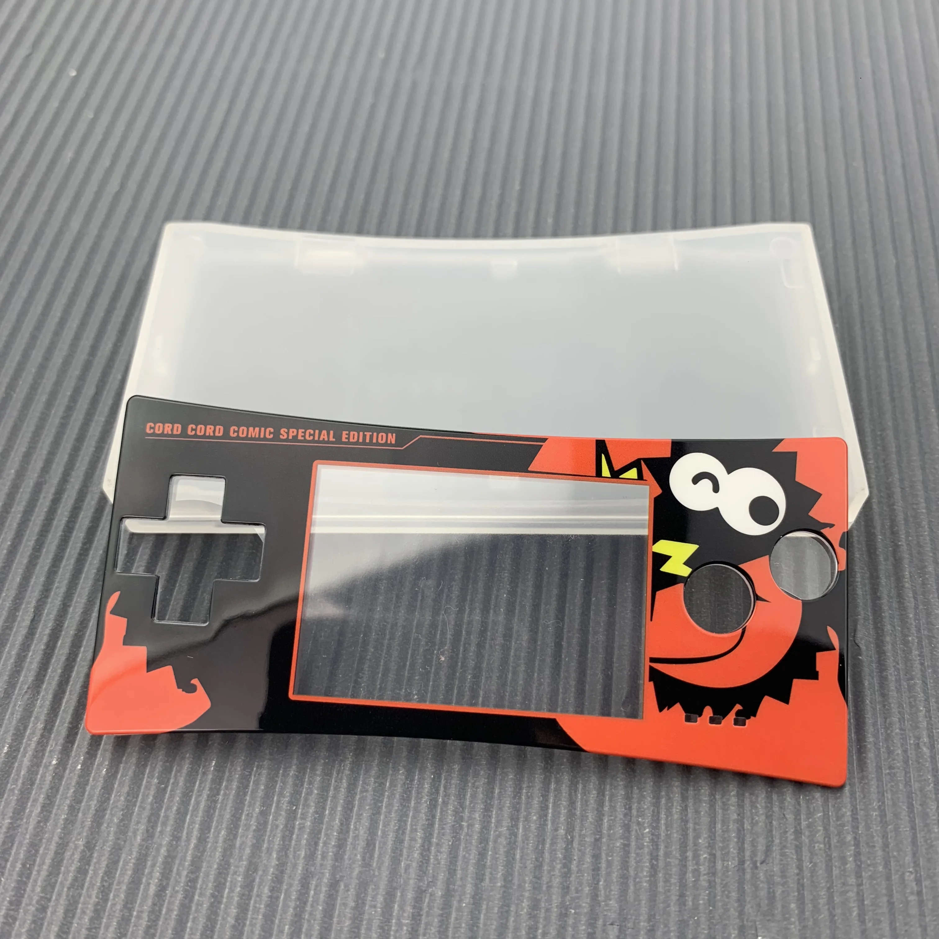 2023 NEW Replacement Front Faceplate Cover for Nintendo GameBoy Micro for GBM System Front Case Shell Housing Accessories