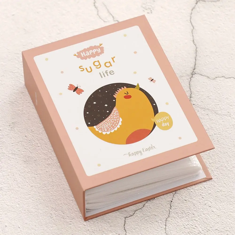 4R 100pcs Photo Album Memorial Book Cartoon Insert Recall Cute Good Time Child Gift Cute Cartoon Photo Albums Home Decor