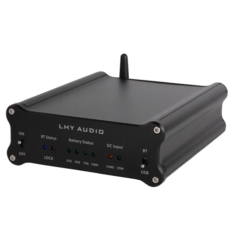 LHY Audio USB DDC Interface IIS I2S AES/EBU I2S Optical Output BT5.1 APTX-HD LDAC With Battery