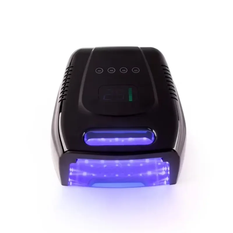 High Power Dry Nail Gel Polish Machine Professional Uv Led Lamp Rechargeable Cordless Nails Lamp