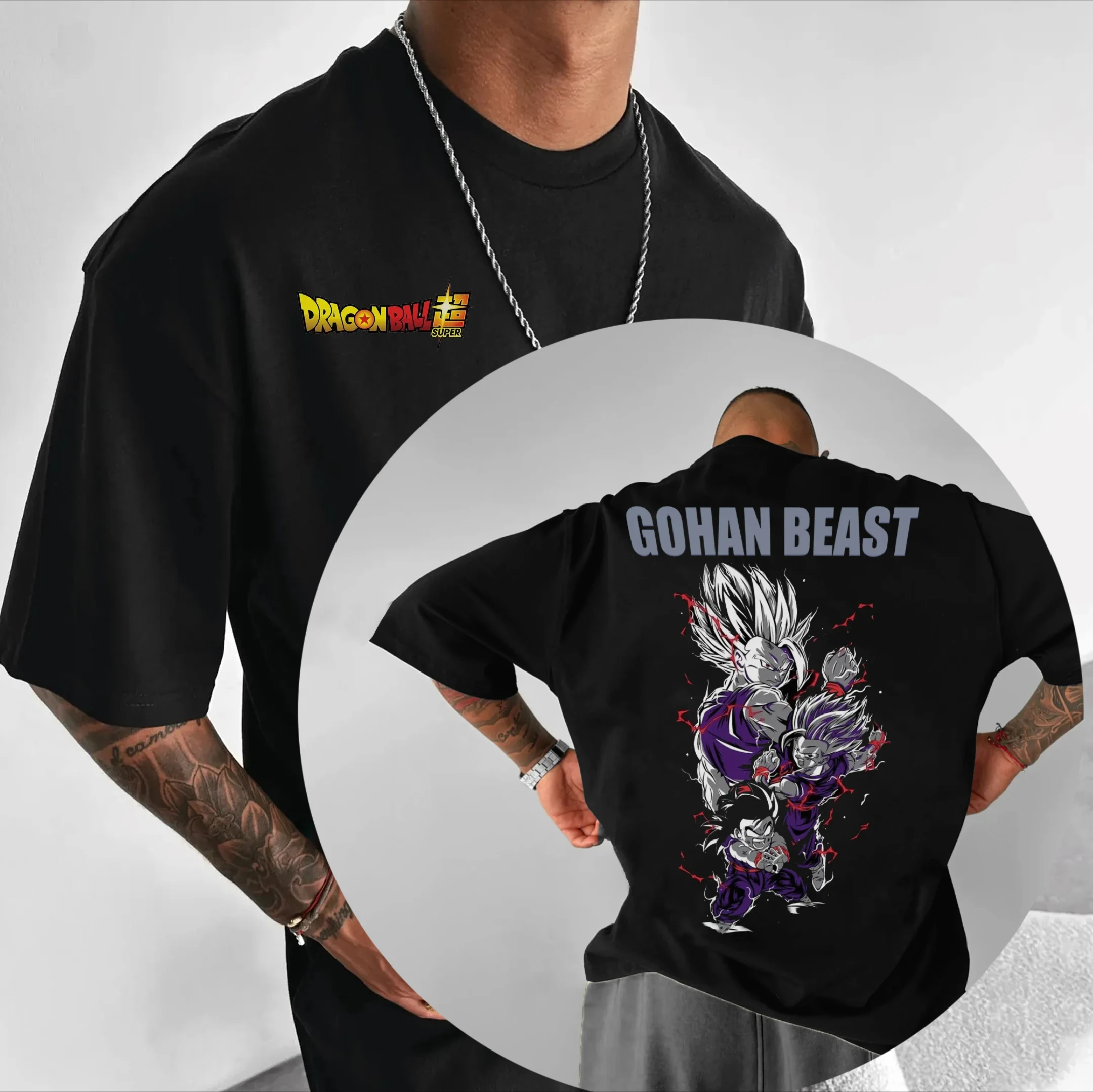 

Dragon Ball Trend Short Sleeve Summer Trend Comfort Sports Casual Half Sleeve Popular Couple Clothing Half Sleeve Short Sleeve