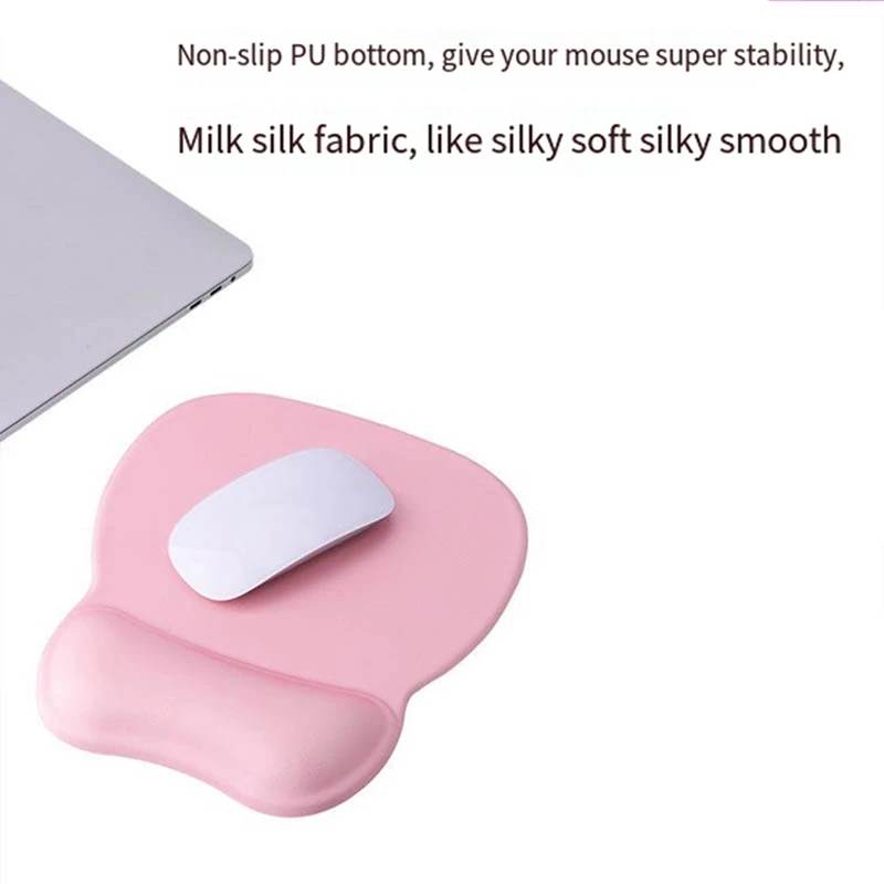 Keyboard Mouse Pad Wristband Mouse Pad With Wrist Environmental Protection  Mouse Pad For Laptop Notebook B